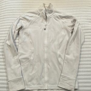 White Lululemon jacket